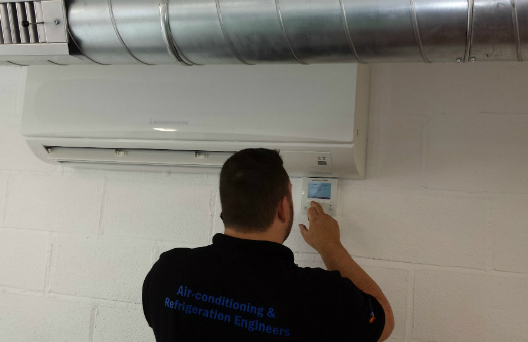 Working on Air Condition